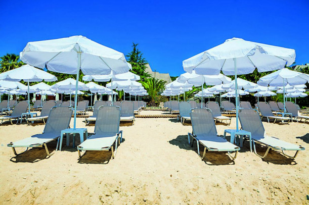 Пляж, Xenios Theoxenia Hotel 4 
