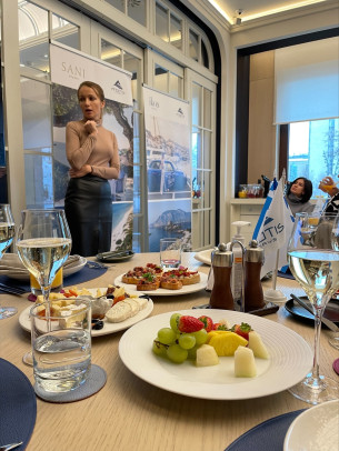  Бизнес завтрак по Греции совместно с отелями Sani Resort &amp; Ikos Resorts 5*